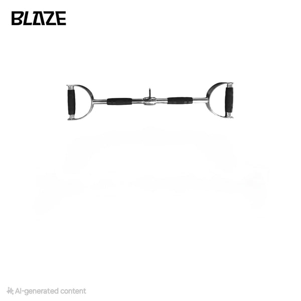 Straight Lat Pull Down Bar With D Handle